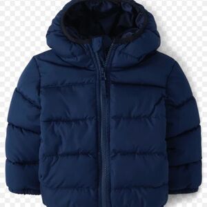 The Children's Place Navy Puffer Jacket